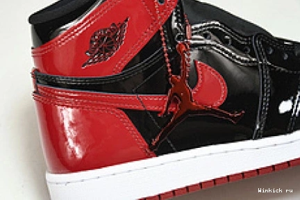 HIGH PATENT” 1 “BRED AIR JORDAN OG 0712